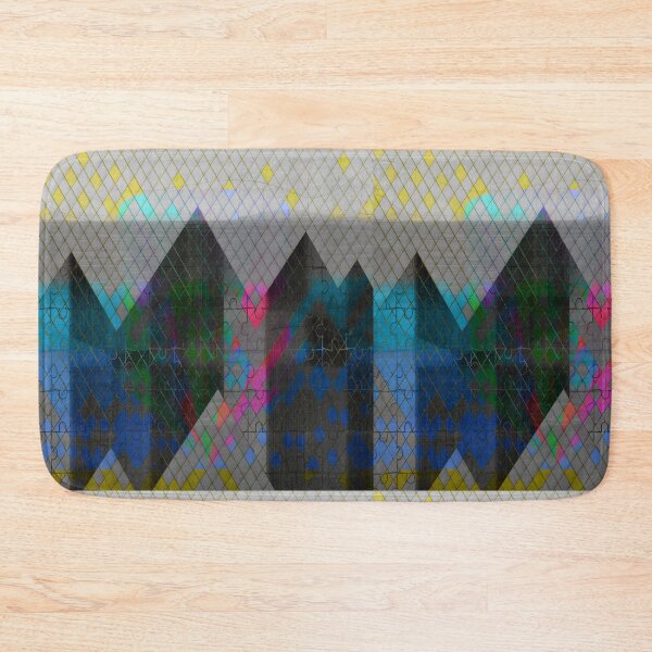 Item preview, Abstract landscape designed and sold by MAMA LXXVIII: Unique Arts Projects by Marsailhe.