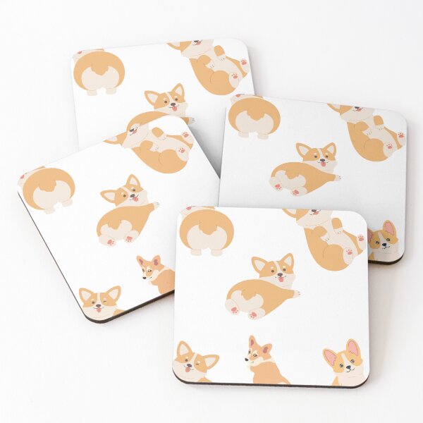 Item preview, Cute Dog Corgi Sticker Sheet designed and sold by socialarmour.