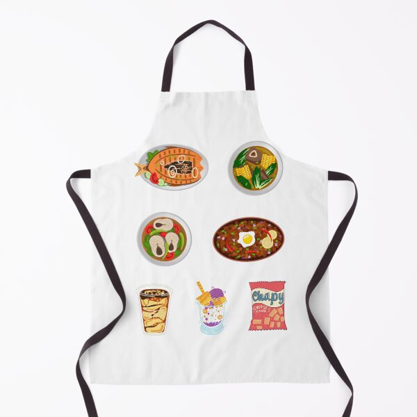Item preview, Filipino Style Snacks Street Food Meals Graphic Sticker Sheet 1 designed and sold by socialarmour.