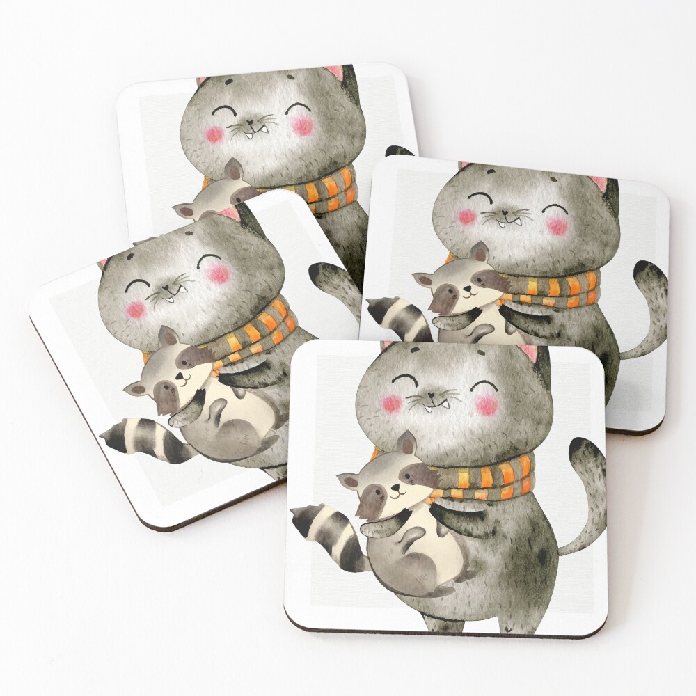 Item preview, Coasters (Set of 4) designed and sold by ELEVENGALERIA.