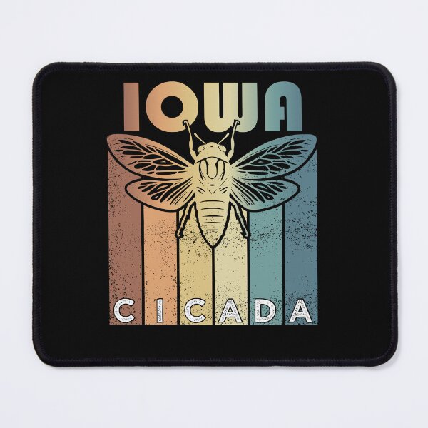 Item preview, Retro Iowa 2024 Cicada Summer Swarm, Vintage Cicada designed and sold by ArtByKatti.