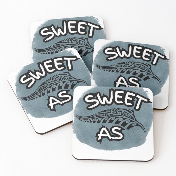 Item preview, Sweet As Kiwi Graffiti Slang NZ Silver Fern Graphic designed and sold by socialarmour.