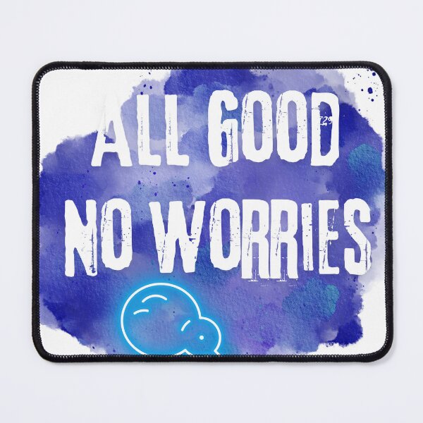 Item preview, All Good No Worries Kiwi Neon Slang Graphic designed and sold by socialarmour.