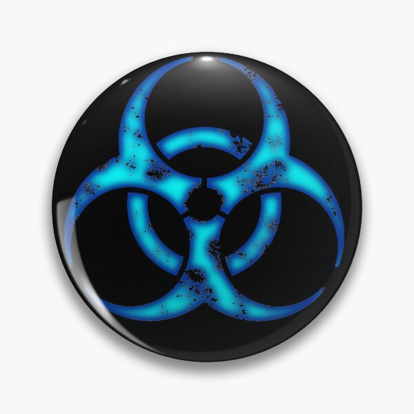 Item preview, Biohazard in Blue designed and sold by FoolishSparky.