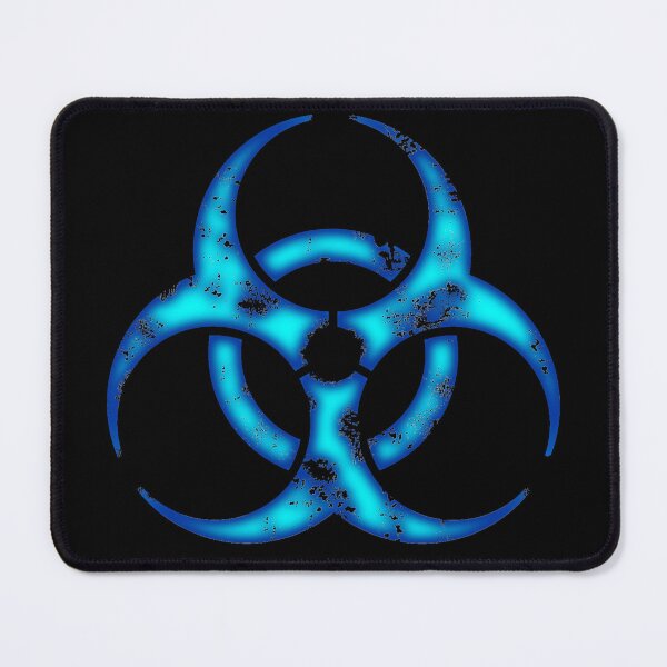 Item preview, Biohazard in Blue designed and sold by FoolishSparky.