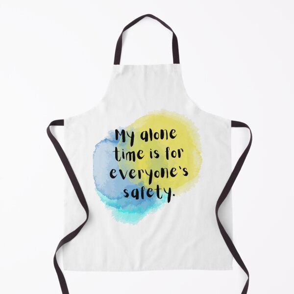 Item preview, My alone time is for everyone's safety Solitude Introvert Minimalist Graphic designed and sold by socialarmour.