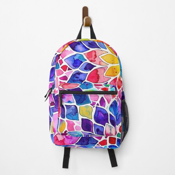 Item preview, Vibrant Colored Watercolor Mandala Print Pattern designed and sold by HollywoodInked.