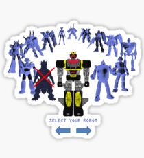 'Please accept a giant robot as your reward' Sticker