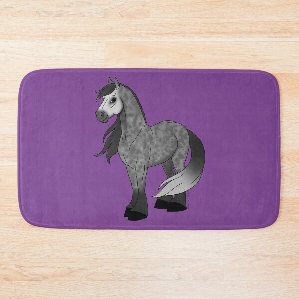 Item preview, Cartoon Dapple Gray Horse designed and sold by DappledMoon.
