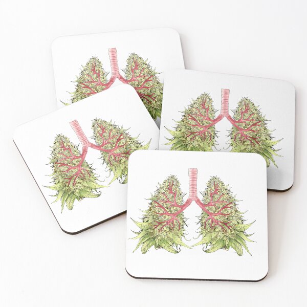 Item preview, marijuana lungs  designed and sold by dave388.