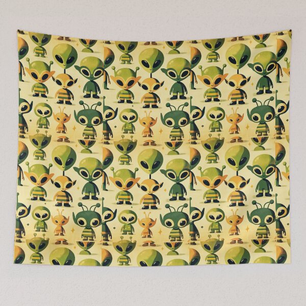 Item preview, space pattern designed and sold by TEEJAMBOREE.