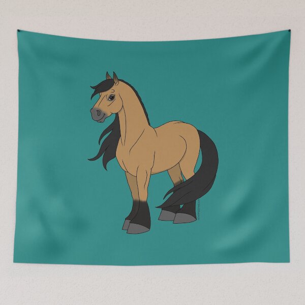 Item preview, Buckskin Cartoon Horse designed and sold by DappledMoon.