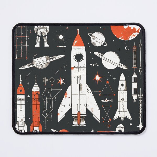 Item preview, Retro Space Exploration: Nostalgic Journey Through the Stars designed and sold by chi3-jp.