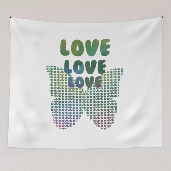 Item preview, Rainbow Love Mini Butterflies to One  designed and sold by TerScott.