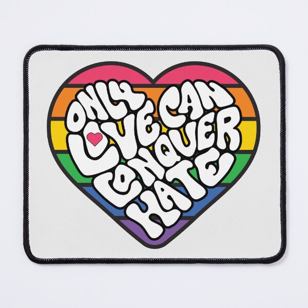 Item preview,  Only Love Can Conquer Hate Word Art designed and sold by Unhinged Heather.
