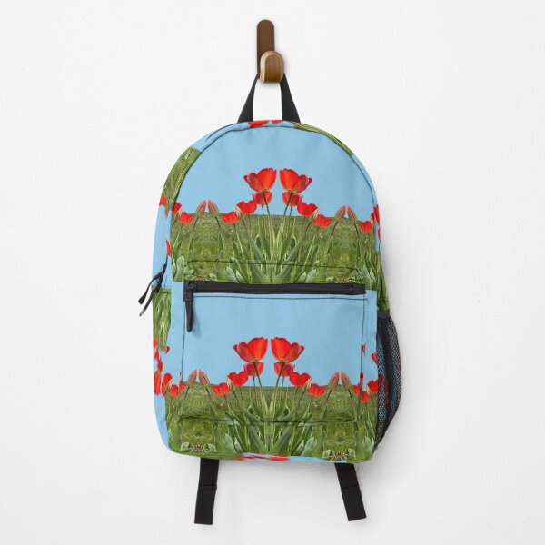 Item preview, Mirrored Backyard Tulips  designed and sold by Amanda1775.
