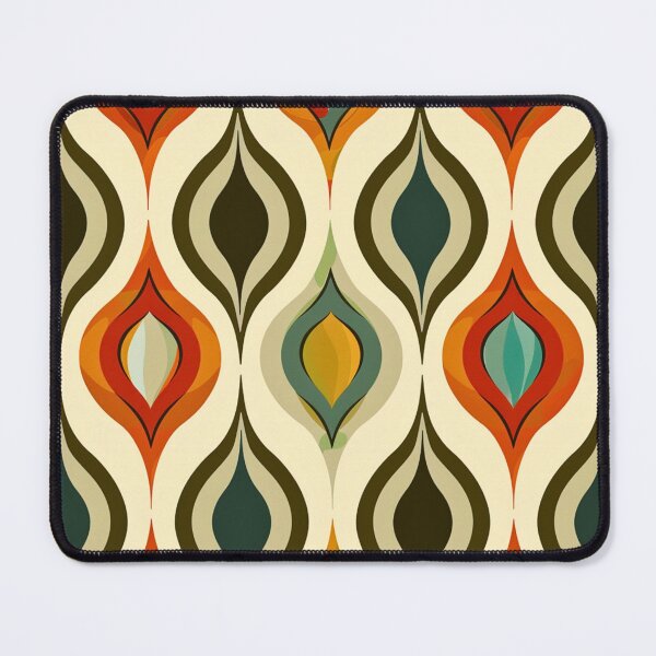 Item preview, 1960s Retro Vintage Print Pattern designed and sold by HollywoodInked.
