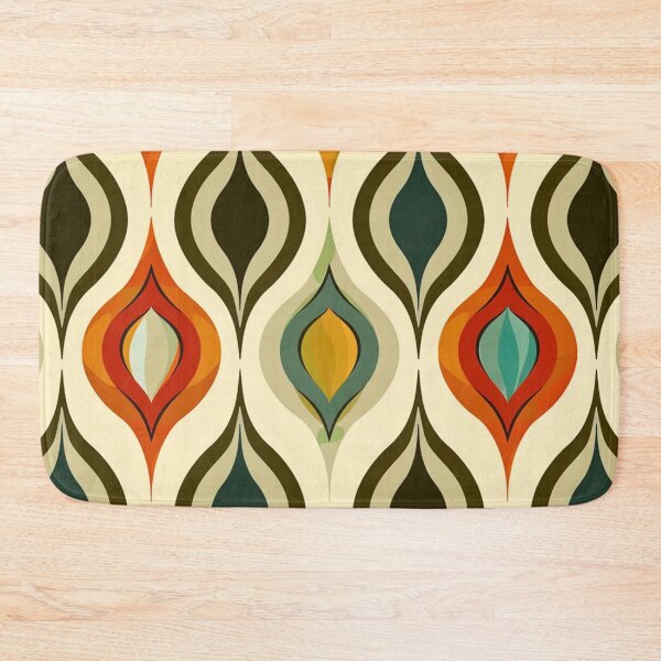 Item preview, 1960s Retro Vintage Print Pattern designed and sold by HollywoodInked.