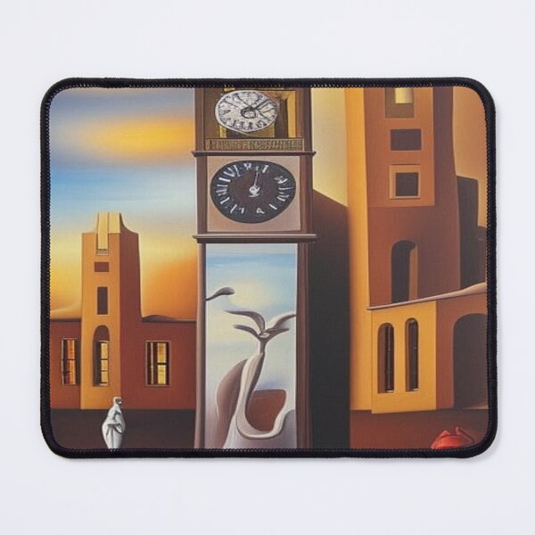 Item preview, Surreal Clock Tower Town #1 designed and sold by SovereignGod.