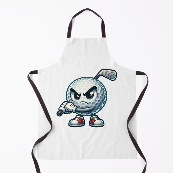 Item preview, Angry Golf Ball Swinging a Club designed and sold by PassionforLove.