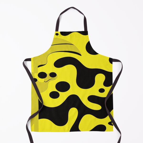 Item preview, Vivid Whirls: An Abstract Dance of Yellow and Black designed and sold by delohill.