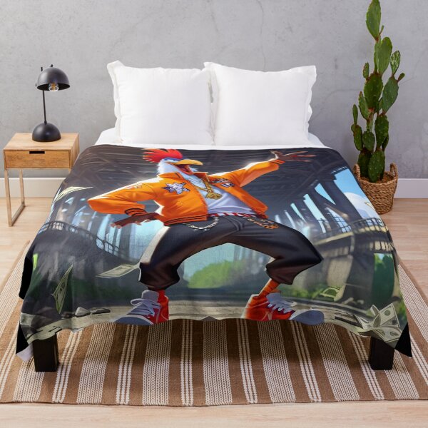 Item preview, Rooster hip hop rapper under the bridge designed and sold by Artbellachi.