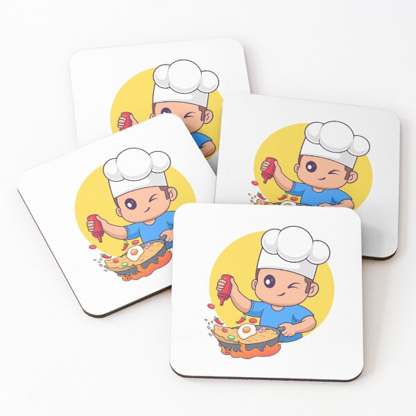 Item preview, "Chef Extraordinaire: Cartoon Vector Icon" designed and sold by hjian8219.