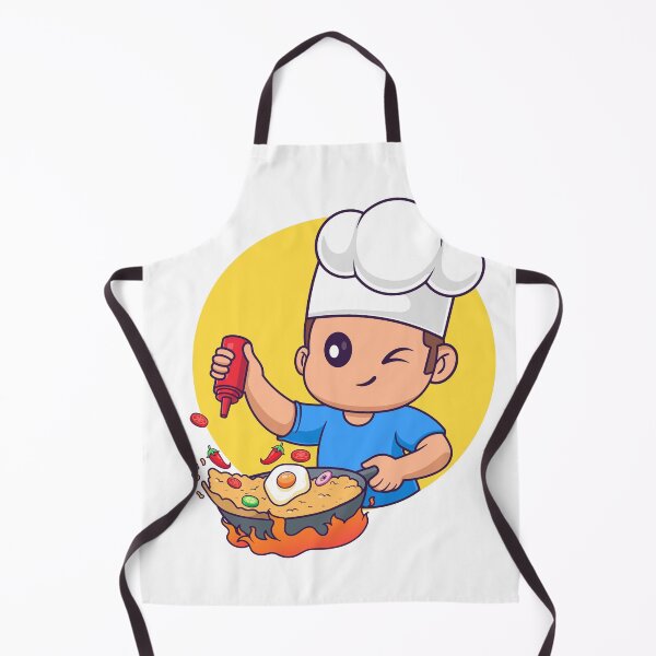 Item preview, "Chef Extraordinaire: Cartoon Vector Icon" designed and sold by hjian8219.
