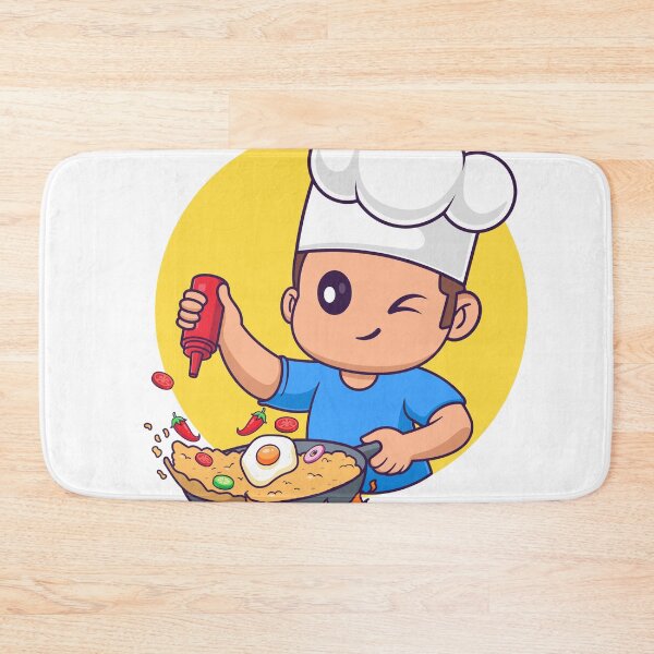 Item preview, "Chef Extraordinaire: Cartoon Vector Icon" designed and sold by hjian8219.