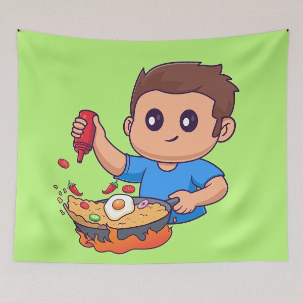 Item preview, "Master Chef: Cartoon Vector Icon" designed and sold by hjian8219.