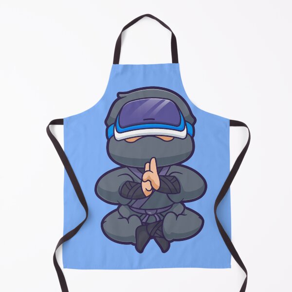 Item preview, "Virtual Ninja: Cute Cartoon Vector Icon designed and sold by hjian8219.