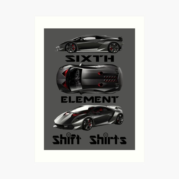 Shift Shirts Sixth Element – Sesto Elemento Inspired Art Print