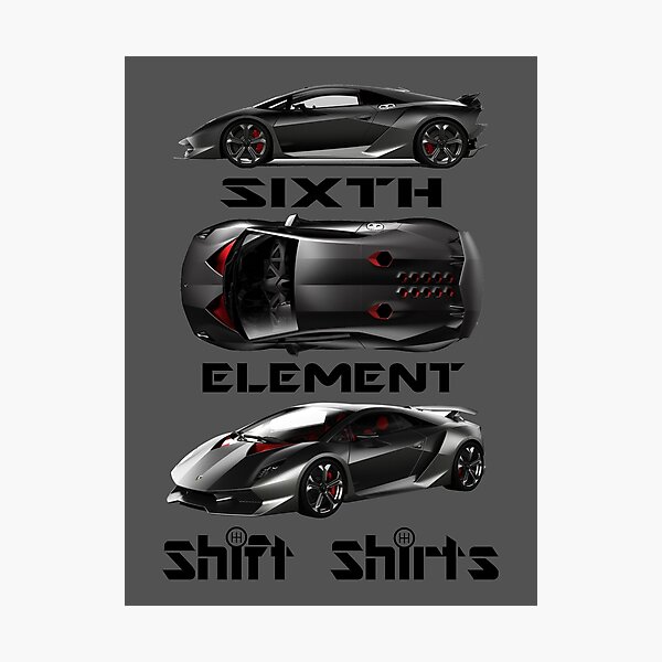 Shift Shirts Sixth Element – Sesto Elemento Inspired Photographic Print