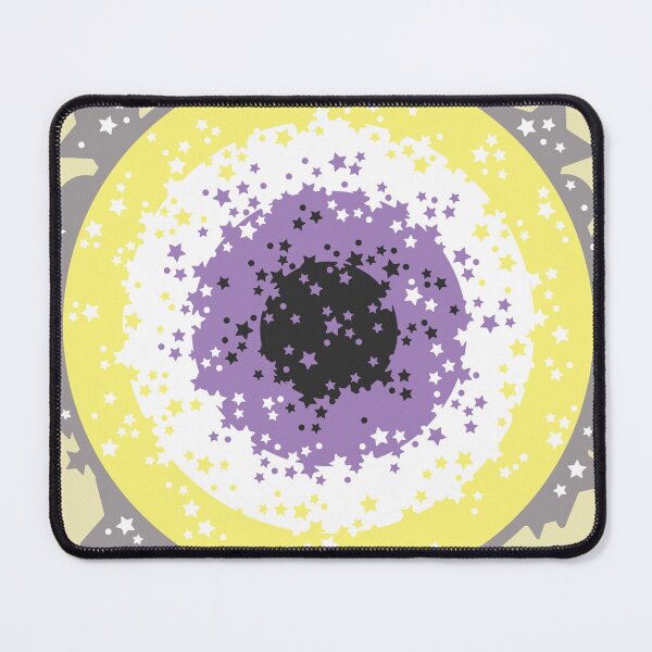 Item preview, Copy of Pastel Starry Pride [nonbinary] designed and sold by deadbeatprince-typography.