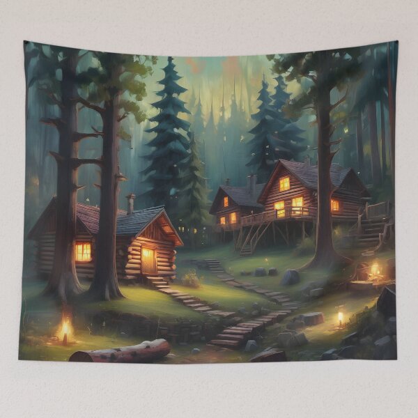 Item preview, Log Cabin Season designed and sold by Jeremy Crotty.