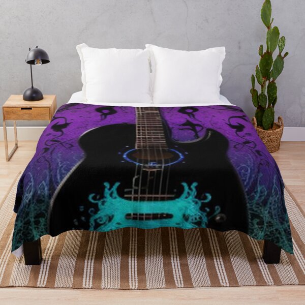 Item preview, Abstract Guitar Graffiti Music Art designed and sold by TheDarkWardrobe.