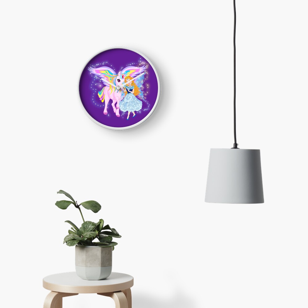 Item preview, Clock designed and sold by FairyBookClub.