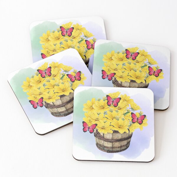 Item preview, Bucket of Flowers designed and sold by becca6125.