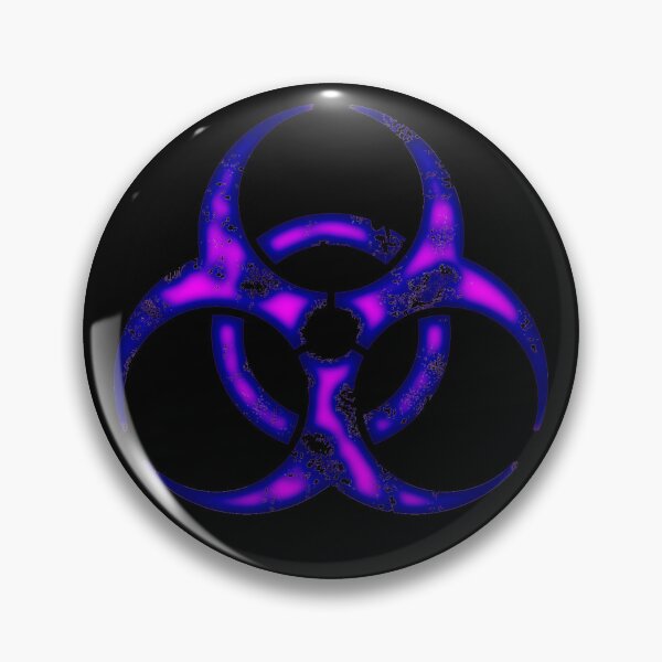 Item preview, Biohazard in Purple designed and sold by FoolishSparky.