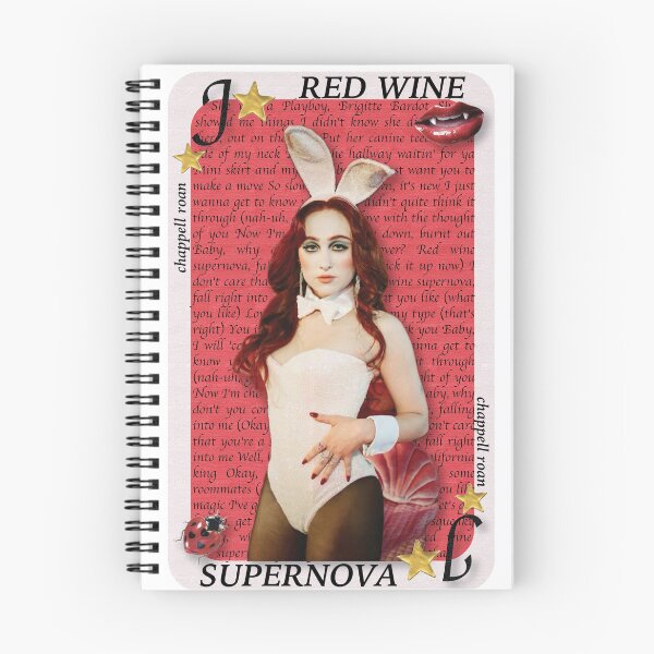 Item preview, Red Wine Supernova By Chappell Roan Playing Card designed and sold by kaylaasart.