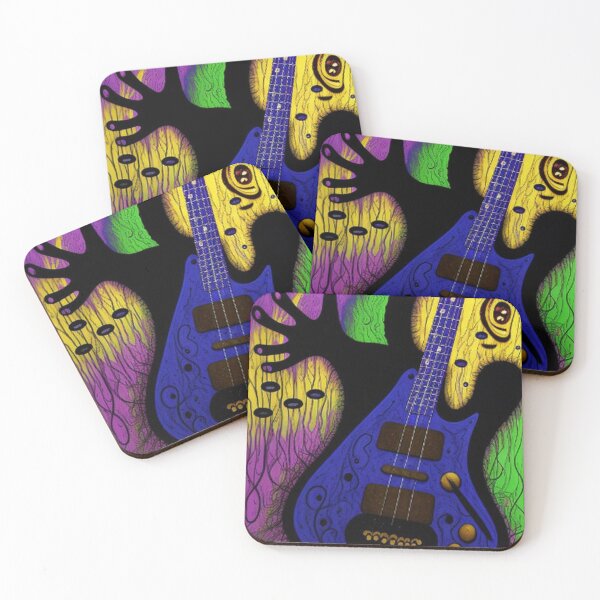 Item preview, Abstract Guitar Graffiti Music Art designed and sold by TheDarkWardrobe.