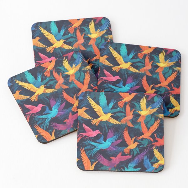 Item preview, Beautiful bird flying camouflage pattern print design designed and sold by Anshu3813.