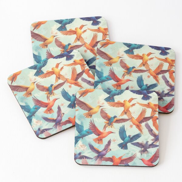 Item preview, Beautiful bird flying camouflage pattern print design designed and sold by Anshu3813.