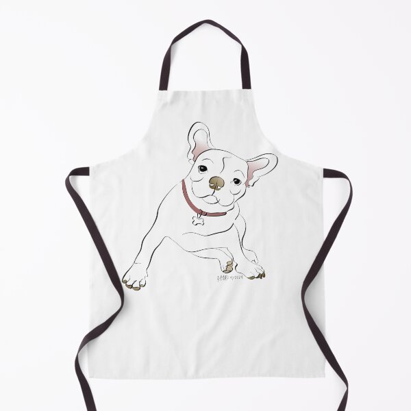 Item preview, Relaxng Frenchie. Sketched by Karen Little of Littleviews / Sketch-Views designed and sold by Littleviews.