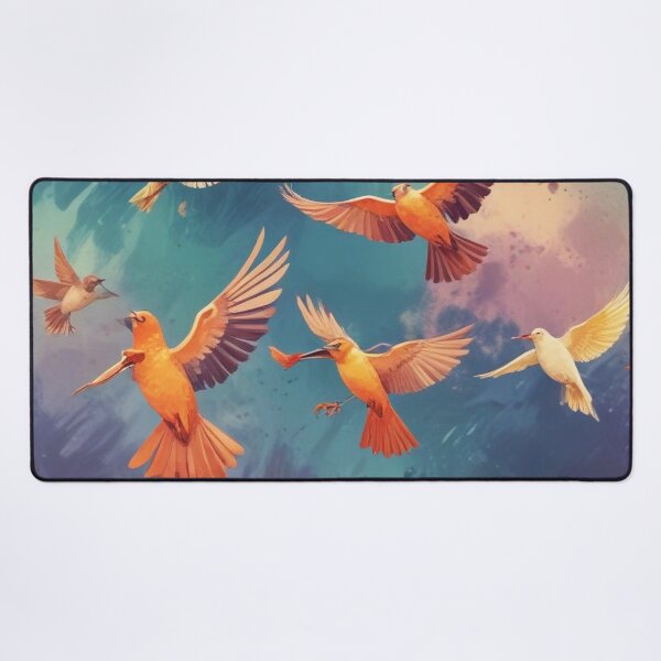 Item preview, Beautiful bird flying camouflage pattern print design designed and sold by Anshu3813.