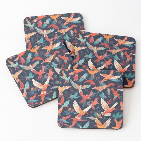Item preview, Beautiful bird flying camouflage pattern print design designed and sold by Anshu3813.