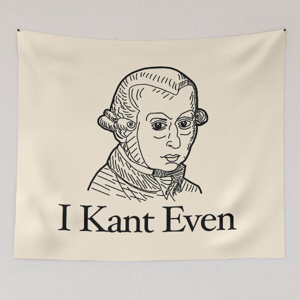 Item preview, I Kant Even Funny Philosophy  designed and sold by BrushAndPen.