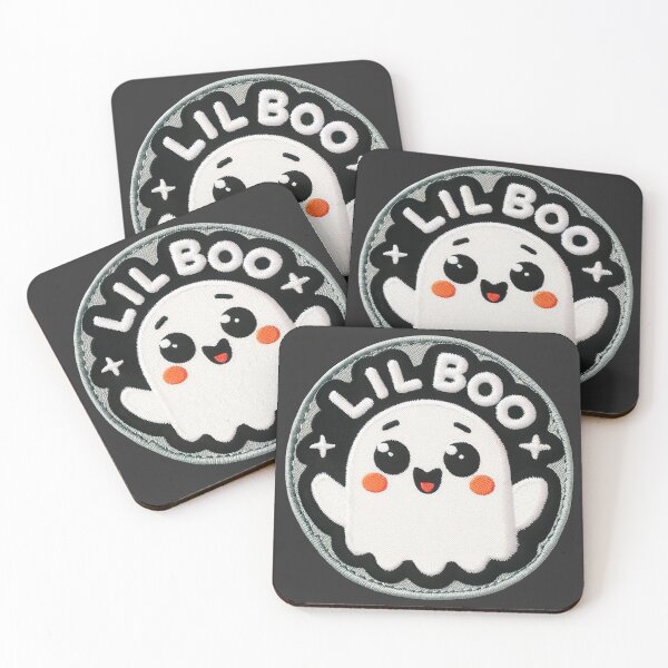 Item preview, Lil Boo Kawaii Happy Ghost designed and sold by pixiedustpaint.