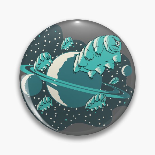Item preview, Tardigrade Invasion in Aqua designed and sold by Radial Designs.