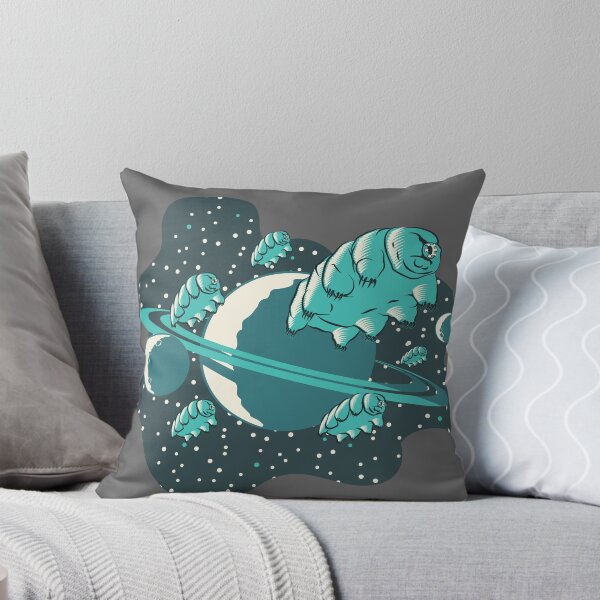 Item preview, Tardigrade Invasion in Aqua designed and sold by Radial Designs.